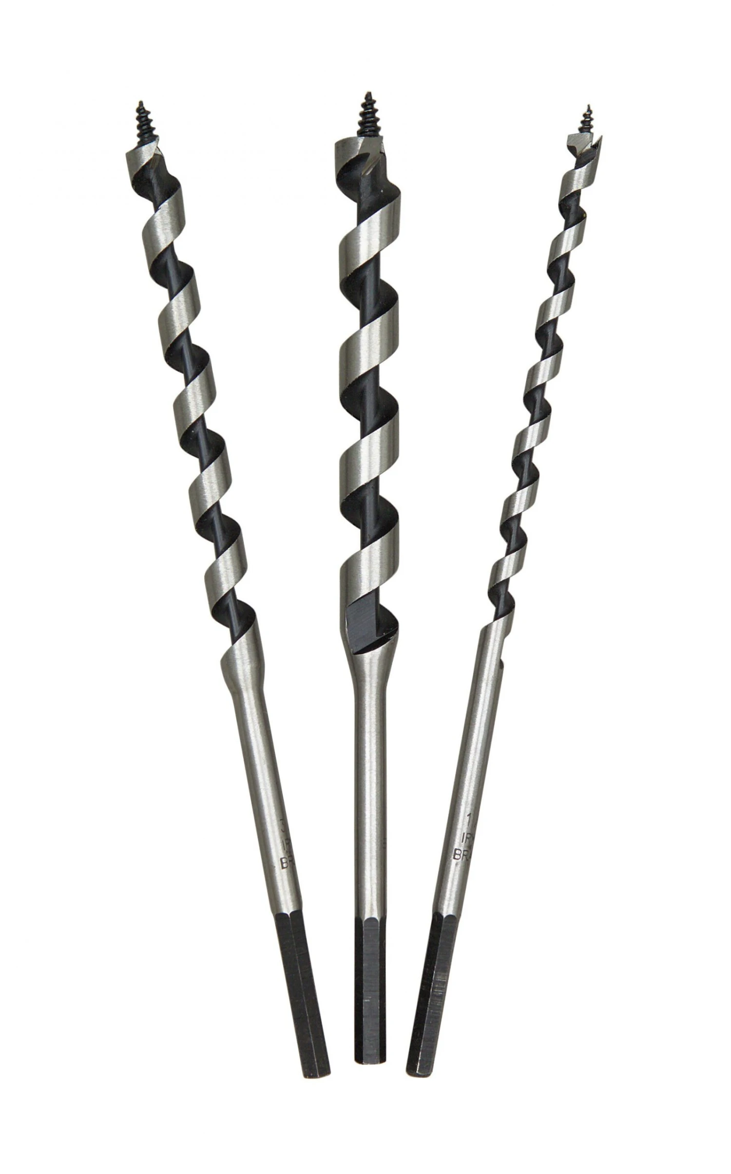 IRWIN Woodboring Drill Bits 3-Piece Assorted Woodboring Auger Drill Bit Set 4 IRWIN Woodboring Drill Bits 3-Piece Assorted Woodboring Auger Drill Bit Set - Image 2