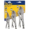 IRWIN Plier Sets VISE-GRIP Original 3-Pack Locking Plier Set -Irwin Outlet Shop 04651175