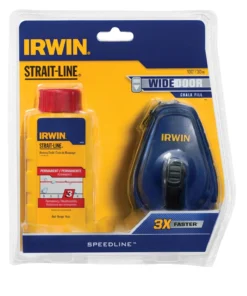 IRWIN Chalk Reels STRAIT-LINE SPEEDLINE 100-ft Chalk Reel