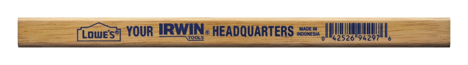 IRWIN Writing Utensils 7-1/2-in Black 3 IRWIN Writing Utensils 7-1/2-in Black