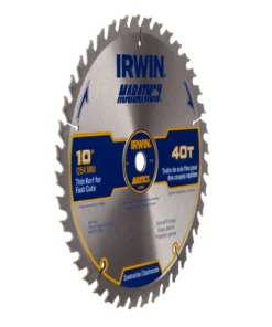 IRWIN Circular Saw Blades Marathon 10-in 40-Tooth Carbide Miter/Table Saw Blade -Irwin Outlet Shop 05385554