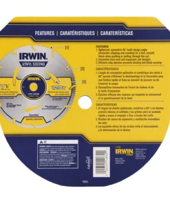 IRWIN Circular Saw Blades Marathon 7-1/4-in 120-Tooth High-speed Steel Circular Saw Blade -Irwin Outlet Shop 08091355 scaled