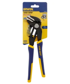 IRWIN VISE-GRIP Quick Adjusting GrooveLock 10-in Straight Jaw Locking Pliers -Irwin Outlet Shop 08167376