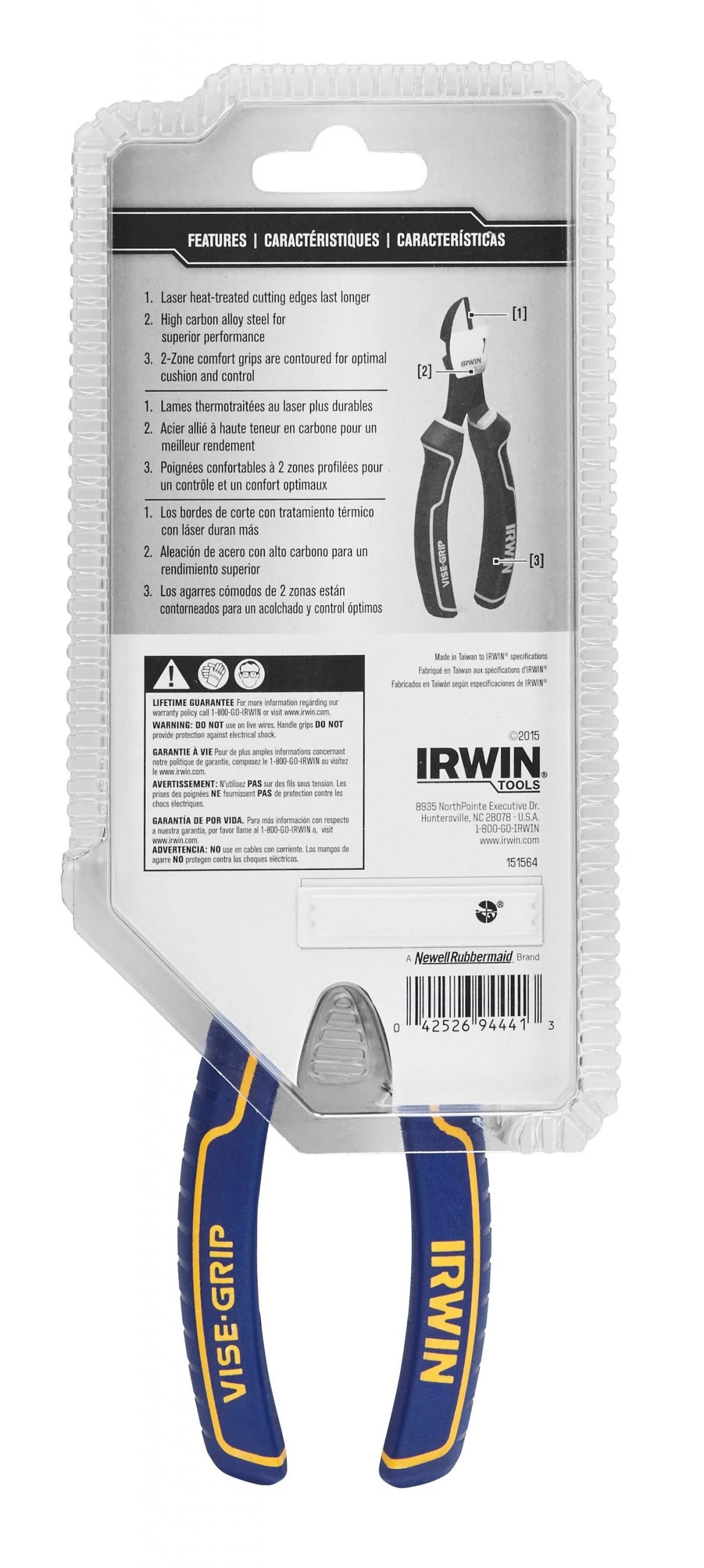 IRWIN VISE-GRIP Diagonal Cutting Pliers 6 IRWIN VISE-GRIP Diagonal Cutting Pliers - Image 4