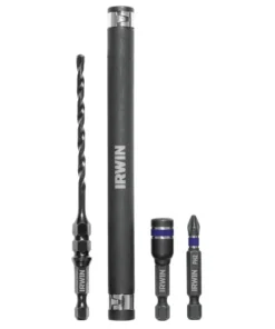 IRWIN Masonry Drill Bits 4-Piece x Masonry Drill Bit Set for Hammer Drill