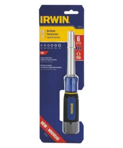 IRWIN Nut Drivers 1/4-in; 5/16-in; 11/32-in; 3/8-in; 7/16-in; 1/2-in 1-7/8-in SAE Hex Nut Driver -Irwin Outlet Shop 08170920