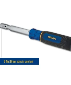 IRWIN Nut Drivers 1/4-in; 5/16-in; 11/32-in; 3/8-in; 7/16-in; 1/2-in 1-7/8-in SAE Hex Nut Driver -Irwin Outlet Shop 08170923