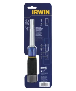IRWIN Nut Drivers 1/4-in; 5/16-in; 11/32-in; 3/8-in; 7/16-in; 1/2-in 1-7/8-in SAE Hex Nut Driver -Irwin Outlet Shop 08170925