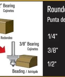 IRWIN Router Bit Sets 15-Piece Carbide-Tipped Router Bit Set -Irwin Outlet Shop 08173625 scaled