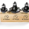 IRWIN Router Bit Sets 3-Piece Carbide-Tipped Router Bit Set -Irwin Outlet Shop 08173638