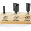 IRWIN Router Bit Sets 3-Piece Carbide-Tipped Router Bit Set 1 IRWIN Router Bit Sets 3-Piece Carbide-Tipped Router Bit Set -Irwin Outlet Shop 08173640
