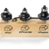 IRWIN Router Bit Sets 3-Piece Carbide-Tipped Router Bit Set -Irwin Outlet Shop 08200537