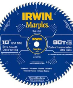 IRWIN Circular Saw Blades Marples 10-in 80-Tooth Carbide Miter/Table Saw Blade