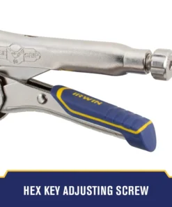 IRWIN VISE-GRIP Reduced Hand Span Fast Release 11-in Welding C-clamp Locking Pliers Swivel Tips -Irwin Outlet Shop 09698431