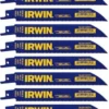 IRWIN Reciprocating Saw Blades 10-Pack Bi-Metal 6-in 14-TPI Metal Cutting Reciprocating Saw Blade