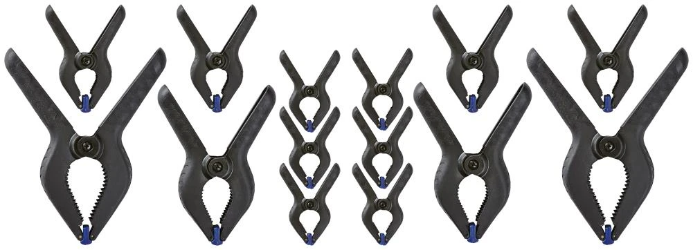 IRWIN Clamps 14-Pack Assorted Spring Clamp 3 IRWIN Clamps 14-Pack Assorted Spring Clamp