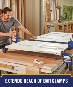 IRWIN Clamp Attachments QUICK-GRIP Heavy-Duty Clamp Coupler -Irwin Outlet Shop 10391682