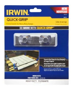 IRWIN Clamp Attachments QUICK-GRIP Heavy-Duty Clamp Coupler -Irwin Outlet Shop 10391684