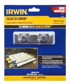 IRWIN Clamp Attachments QUICK-GRIP Medium-Duty Clamp Coupler -Irwin Outlet Shop 10391690