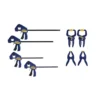 IRWIN Clamps QUICK-GRIP 8-Pack Assorted Assorted Clamp Set Clamp -Irwin Outlet Shop 11551072