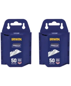 IRWIN Replacement Utility Blades Carbon Steel 3/4-in Utility Razor Blade(100-Pack)