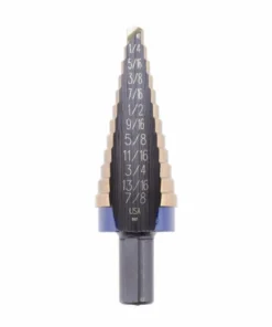 IRWIN Step Drill Bits 3/8-in 12-Step Drill Bit