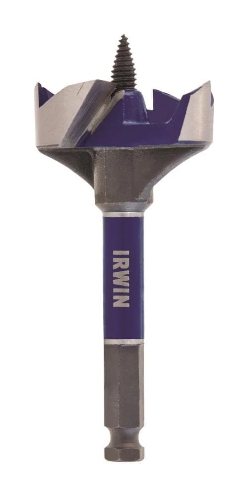IRWIN Woodboring Drill Bits WeldTec 2-1/8-in Woodboring Self-feed Drill Bit 3 IRWIN Woodboring Drill Bits WeldTec 2-1/8-in Woodboring Self-feed Drill Bit