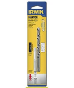 IRWIN Tap & Drill Sets HANSON 2-Pack Metric Tap and Drill Set -Irwin Outlet Shop 16912432