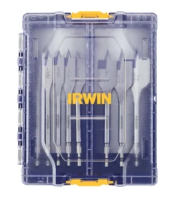 IRWIN Woodboring Drill Bits 8-Piece Assorted Woodboring Spade Drill Bit Set