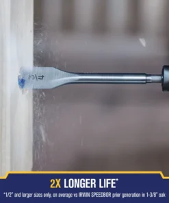 IRWIN Woodboring Drill Bits Standard length 9/16-in Woodboring Spade Drill Bit -Irwin Outlet Shop 17486745