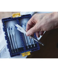 IRWIN Woodboring Drill Bits 8-Piece Assorted Woodboring Spade Drill Bit Set -Irwin Outlet Shop 17486843