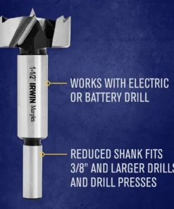 IRWIN Woodboring Drill Bits Marples 14-Piece 3/8-in Woodboring Forstner Drill Bit Set -Irwin Outlet Shop 17683984