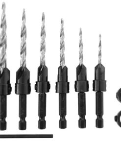 IRWIN Twist Drill Bits 8-Piece Assorted x Set High-speed Steel Twist Drill Bit Set
