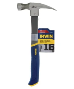 IRWIN Hammers 16-oz Smooth Face Steel Head Fiberglass Framing Hammer -Irwin Outlet Shop 18258739