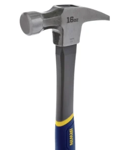 IRWIN Hammers 16-oz Smooth Face Steel Head Fiberglass Framing Hammer -Irwin Outlet Shop 18258740