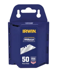 IRWIN Replacement Utility Blades Carbon Steel 3/4-in Utility Razor Blade(50-Pack)
