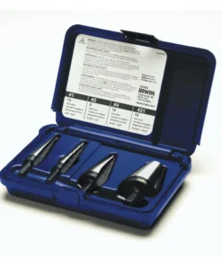 IRWIN Step Drill Bits 4-PC Unibit Step Drill Bit Set