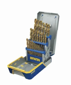 IRWIN Twist Drill Bits 29-Piece Assorted x Set Titanium Twist Drill Bit Set