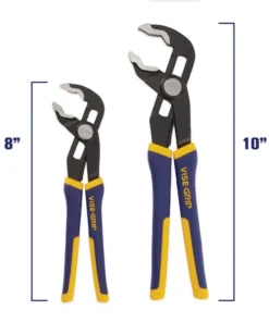 IRWIN Plier Sets VISE-GRIP GrooveLock 2-Pack Tongue & Groove Plier Set -Irwin Outlet Shop 18258761