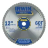 IRWIN Circular Saw Blades 12-in 60-Tooth Segmented Carbide Circular Saw Blade