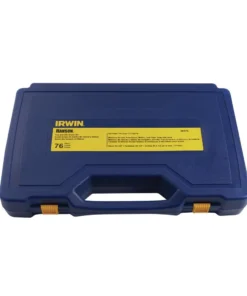 IRWIN Tap & Die Sets Tap and Die 76PC Set Combo Hex -Irwin Outlet Shop 18258865