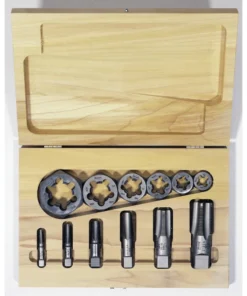 IRWIN Tap & Die Sets 12PC Tap and Hex Re-Thread Die Set