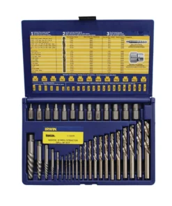 IRWIN Screw Extractors & Sets Extractor and DRL Bit 35PC Set -Irwin Outlet Shop 18259734