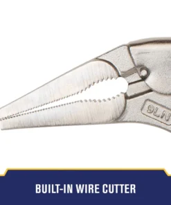 IRWIN VISE-GRIP Fast Release 9-in Long Nose Locking Pliers with Wire Cutter -Irwin Outlet Shop 18313239