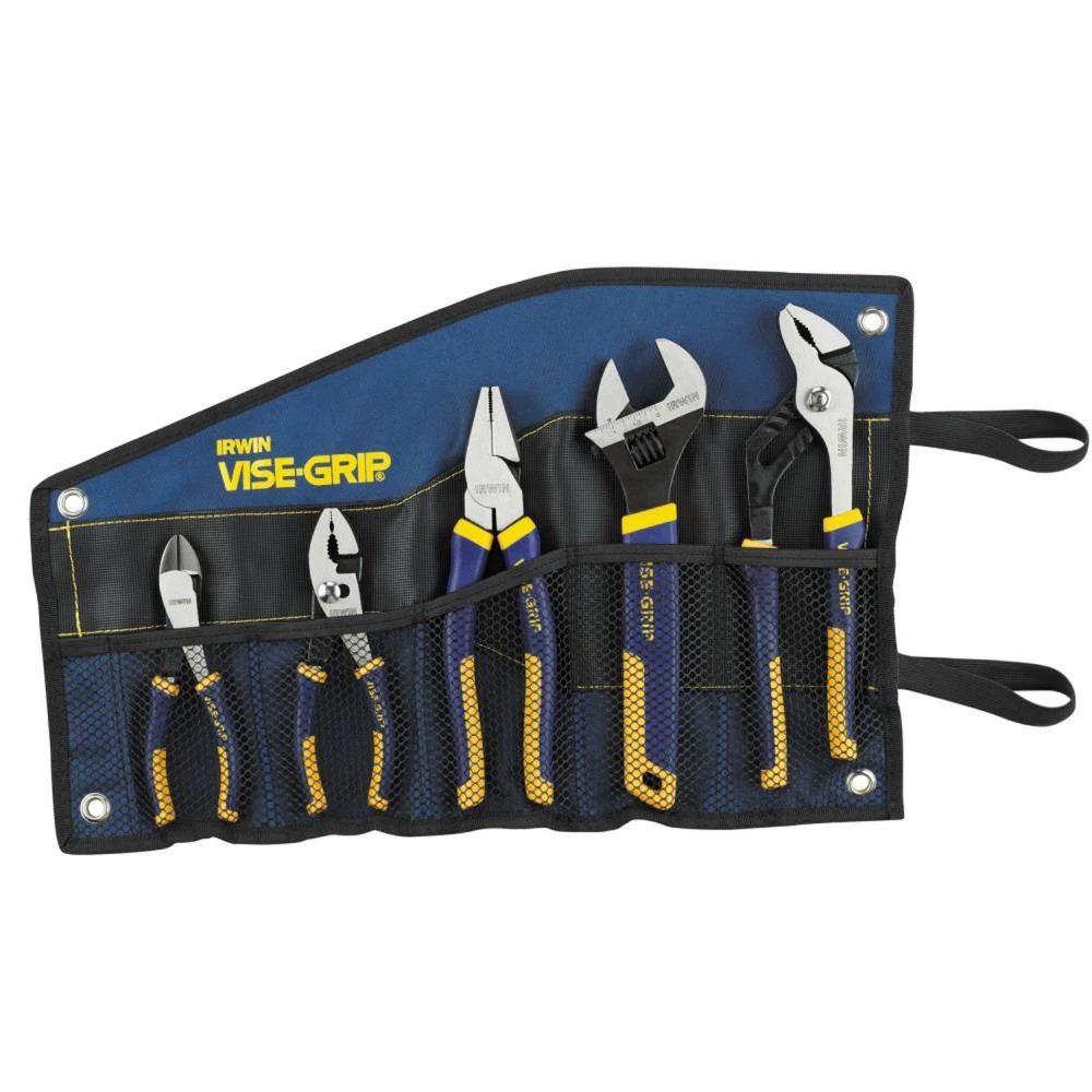 IRWIN Plier Sets VISE-GRIP ProPliers 5-Pack Assorted Plier Set 3 IRWIN Plier Sets VISE-GRIP ProPliers 5-Pack Assorted Plier Set