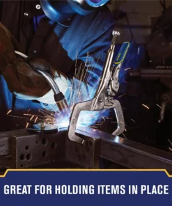 IRWIN VISE-GRIP Reduced Hand Span Fast Release 11-in Welding C-clamp Locking Pliers -Irwin Outlet Shop 18313678