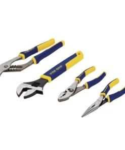 IRWIN Plier Sets VISE-GRIP ProPliers 4-Pack Assorted Plier Set 5 IRWIN Plier Sets VISE-GRIP ProPliers 4-Pack Assorted Plier Set -Irwin Outlet Shop 18314022