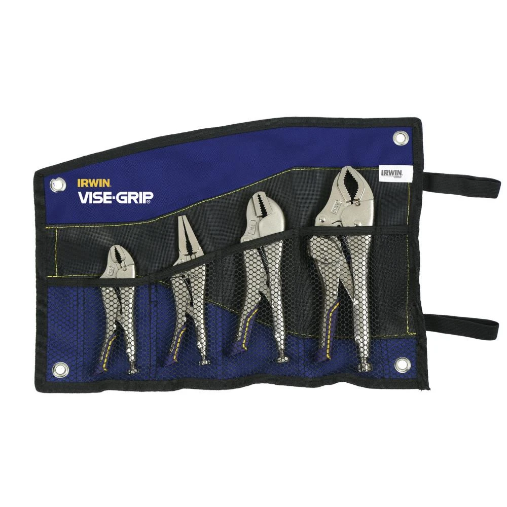 IRWIN Plier Sets VISE-GRIP Fast Release 4-Pack Locking Plier Set 3 IRWIN Plier Sets VISE-GRIP Fast Release 4-Pack Locking Plier Set