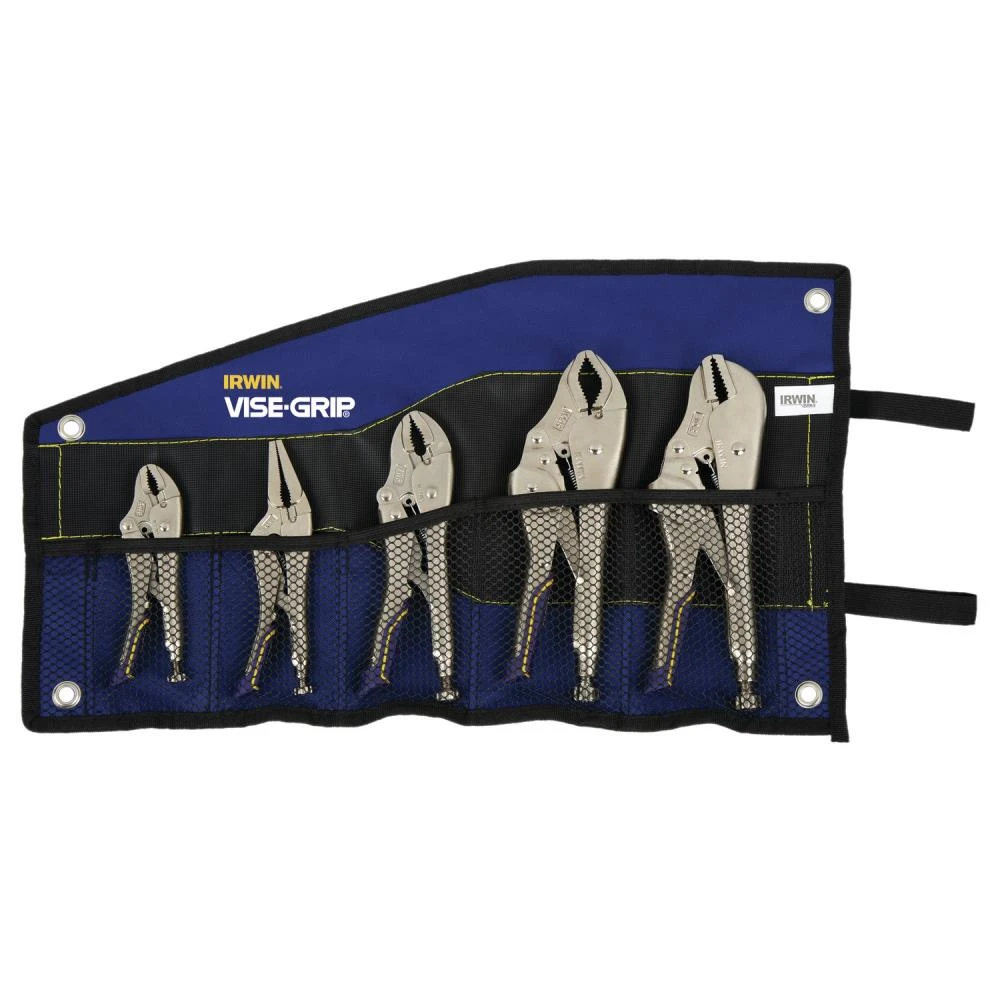 IRWIN Plier Sets VISE-GRIP Fast Release 5-Pack Locking Plier Set 3 IRWIN Plier Sets VISE-GRIP Fast Release 5-Pack Locking Plier Set