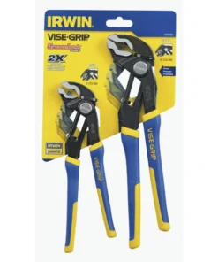 IRWIN Plier Sets VISE-GRIP GrooveLock 2-Pack Tongue & Groove Plier Set -Irwin Outlet Shop 40776048